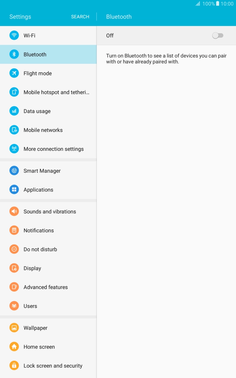 Press the indicator to turn on the function.
