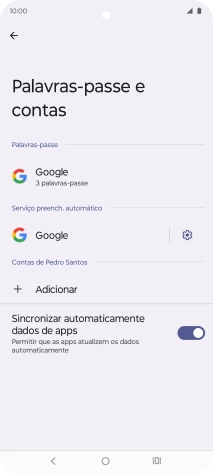 Prima Adicionar.