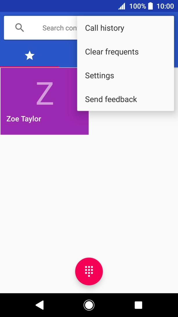 Press Settings. Press Settings.