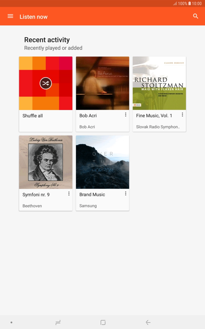 Slide your finger right starting from the left side of the screen. Slide your finger right starting from the left side of the screen.