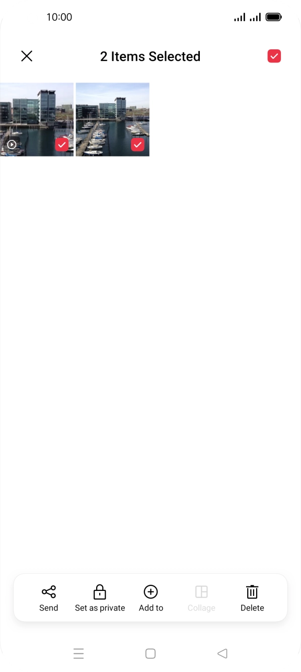 Press Send. Press Send.