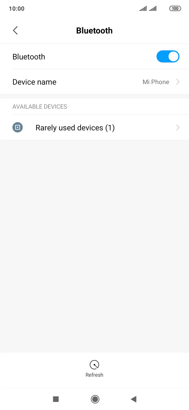 Press Rarely used devices.