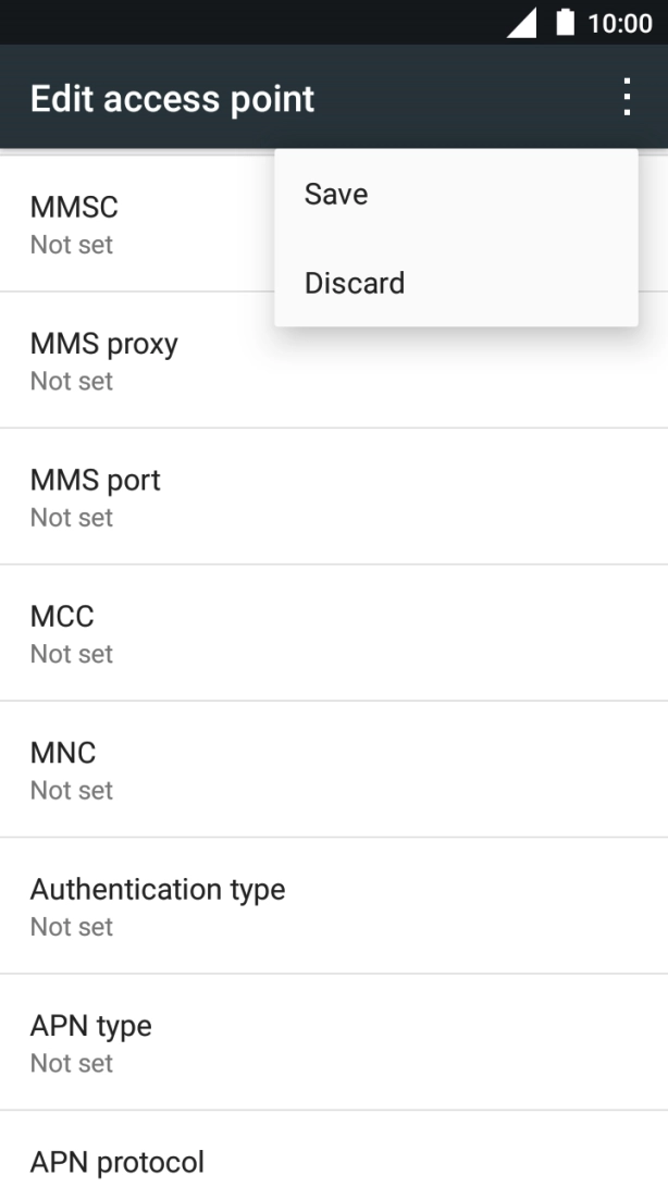 Press Save. Press Save.