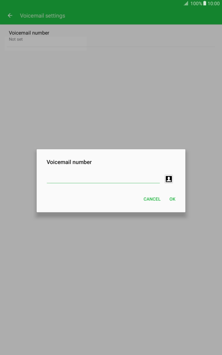 Key in 901 and press OK.