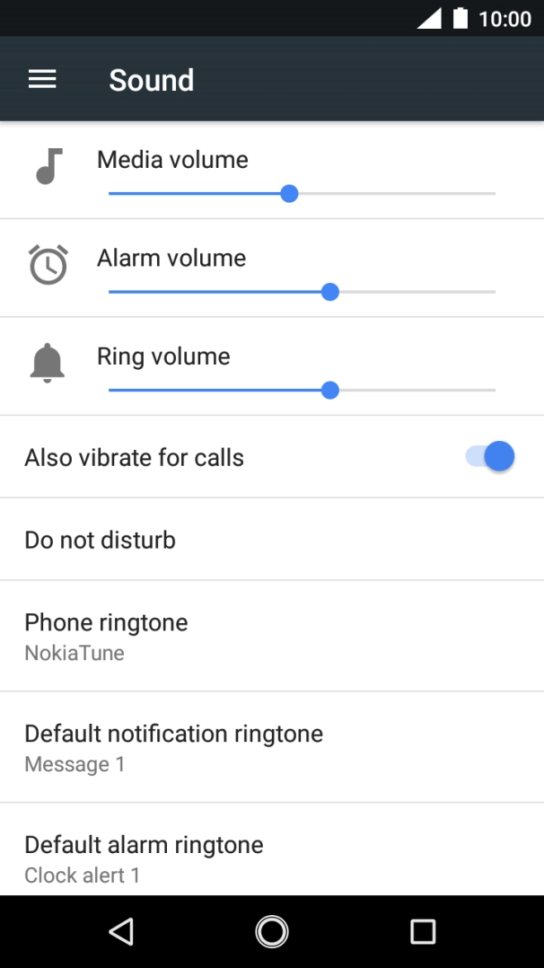 Press Phone ringtone.