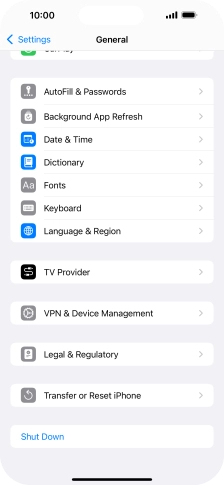 Press Background App Refresh.