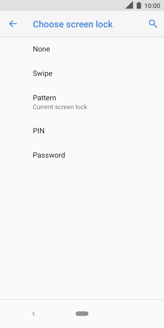 Press None. Press None.