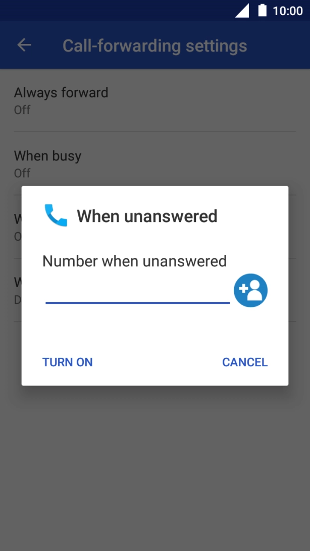 Key in 901 and press TURN ON. Key in 901 and press TURN ON.