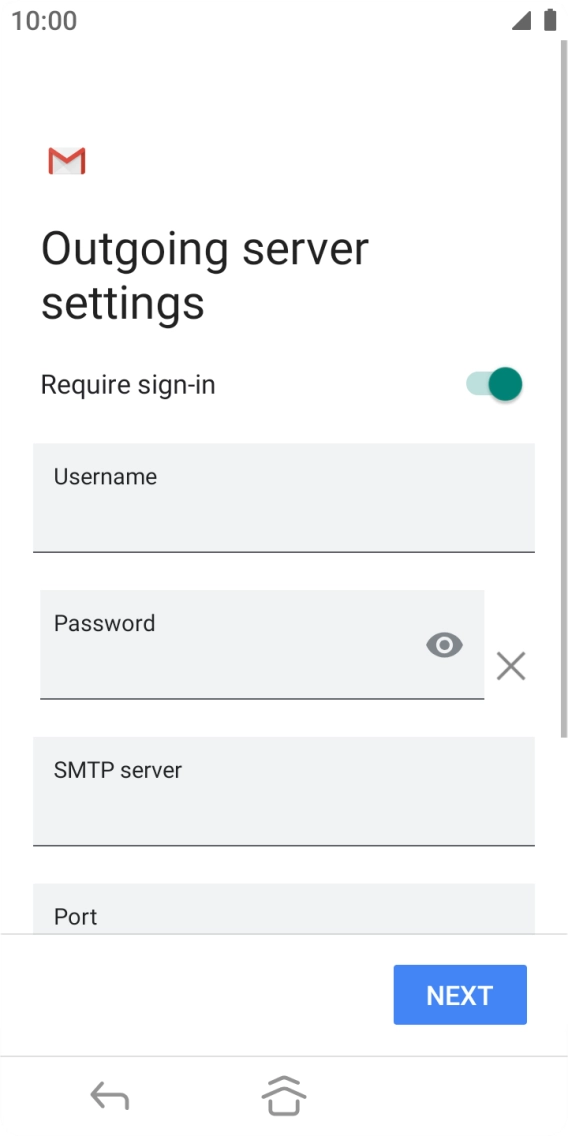 Press the indicator next to 'Require sign-in' to turn on the function. Press the indicator next to 'Require sign-in' to turn on the function.