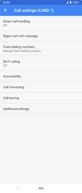 Press Wi-Fi calling.