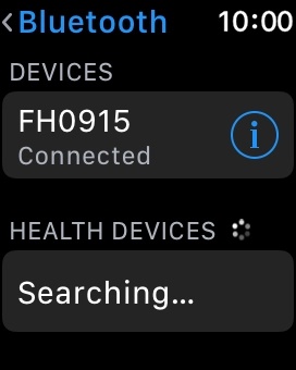 Press the Digital Crown to return to the home screen.