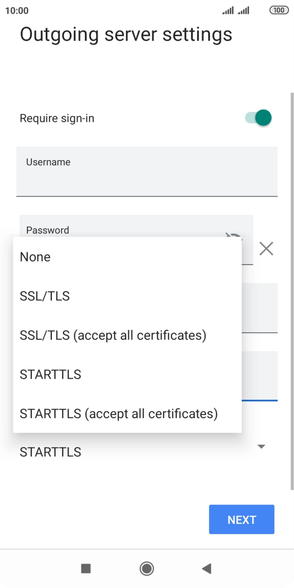 Press None to turn off the function. Press None to turn off the function.