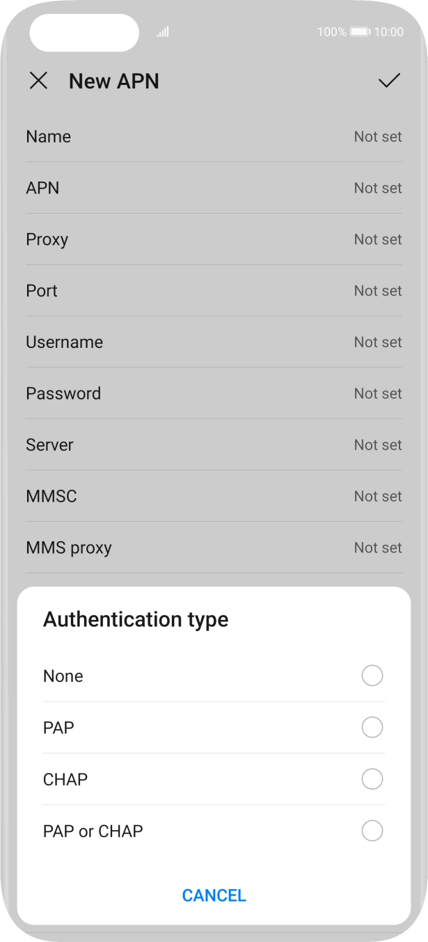 Press PAP. Press PAP.