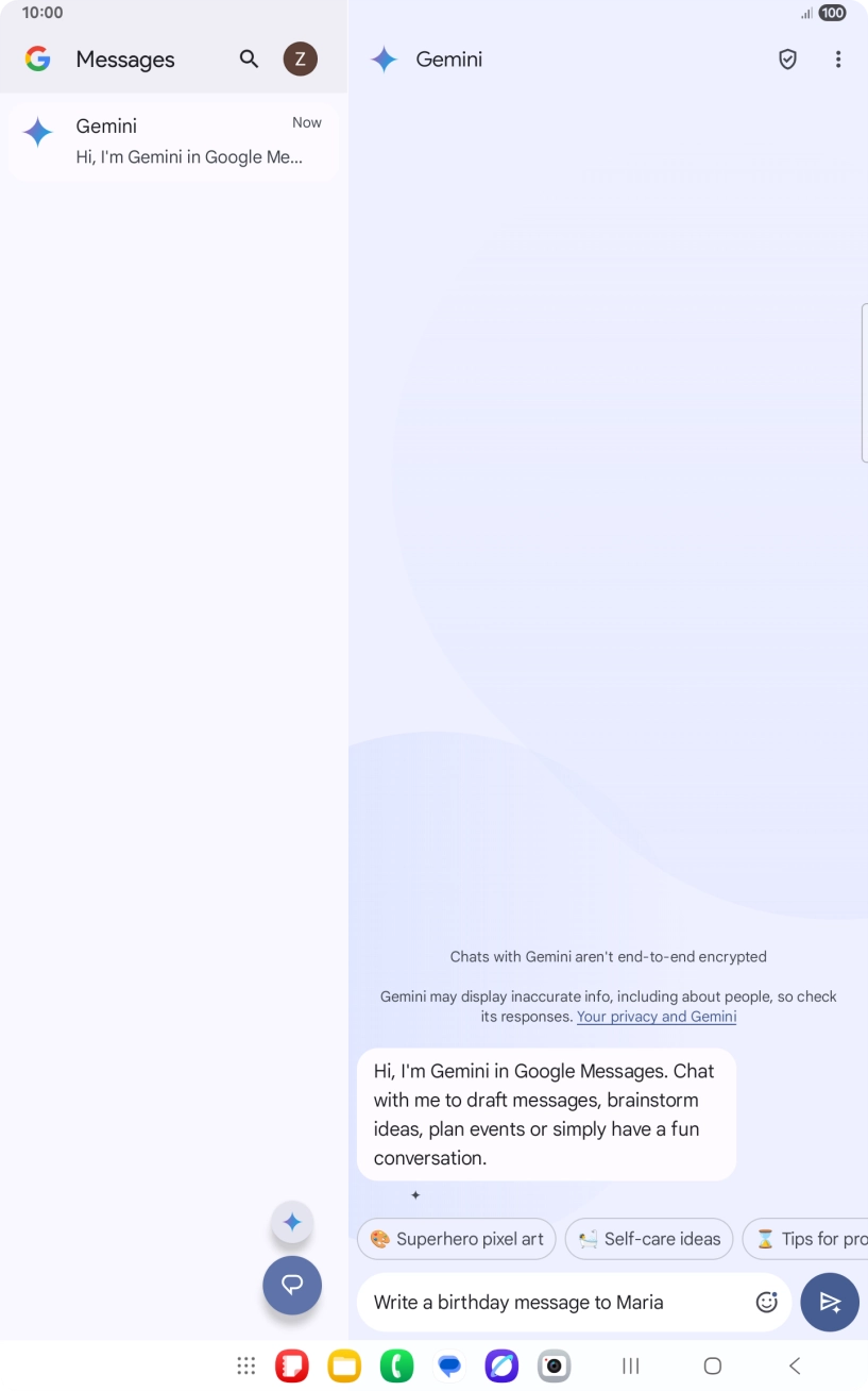 Write or say in your own words which topic you would like to use.