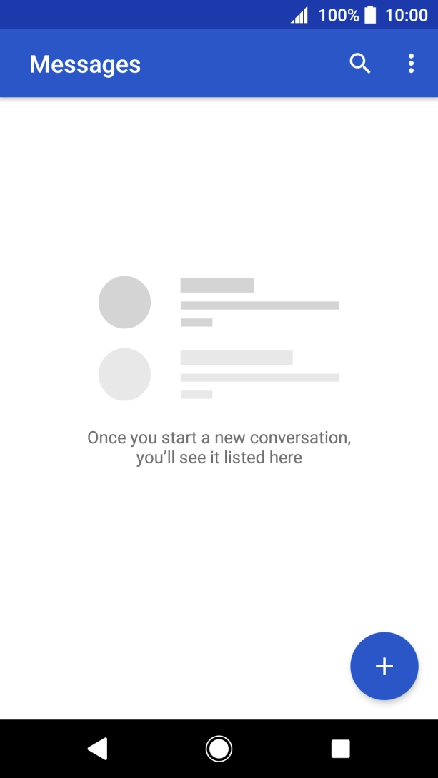 Press the new message icon.