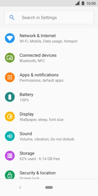 Press Apps & notifications.