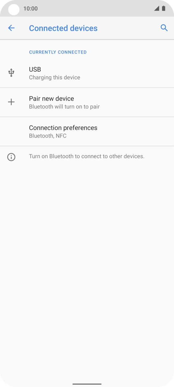 Press Pair new device.