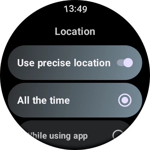 Press the Return key twice.