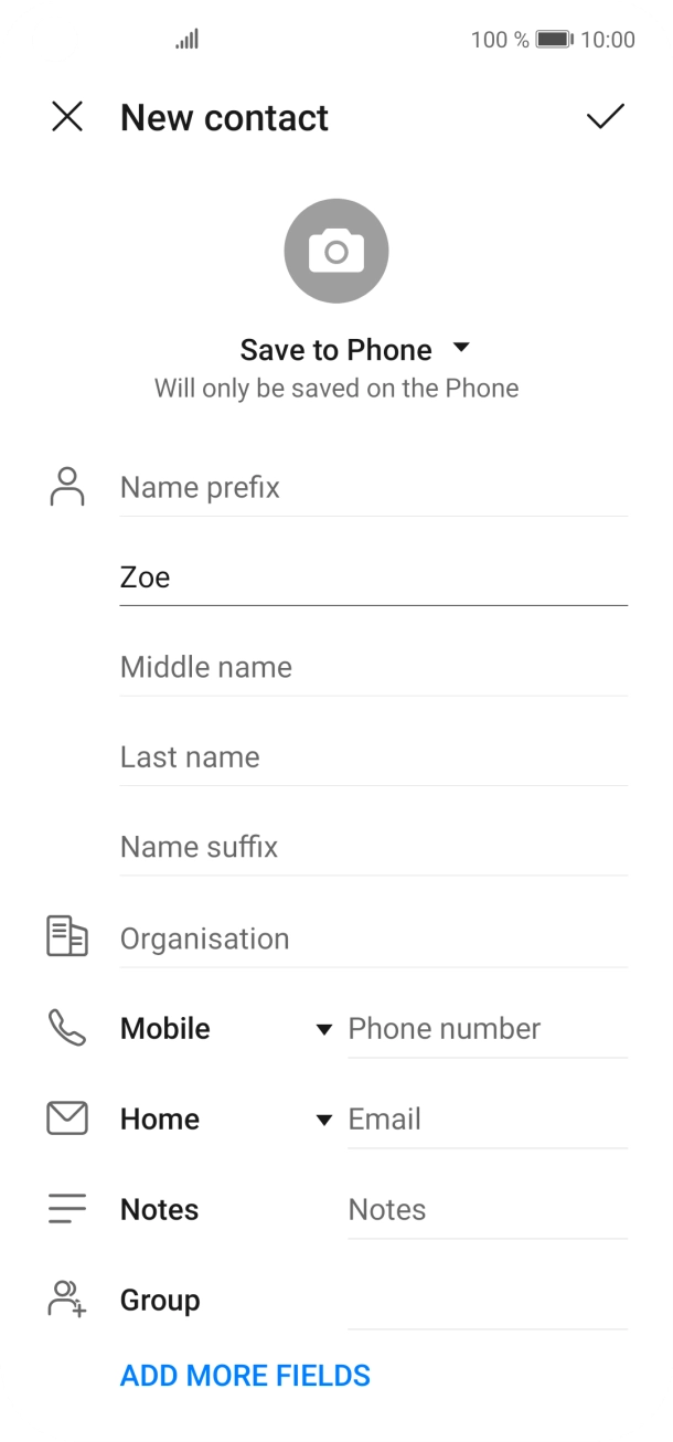 Press Last name and key in the required last name.