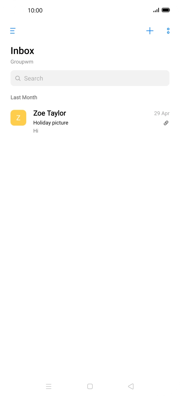 Slide your finger right starting from the left side of the screen. Slide your finger right starting from the left side of the screen.