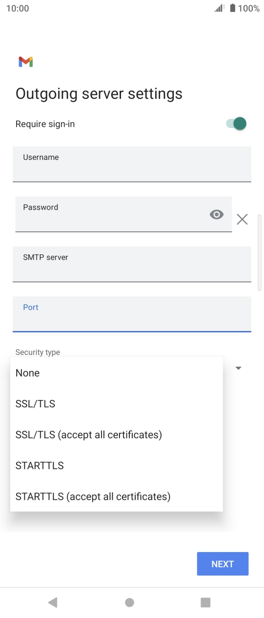Press None. Press None.