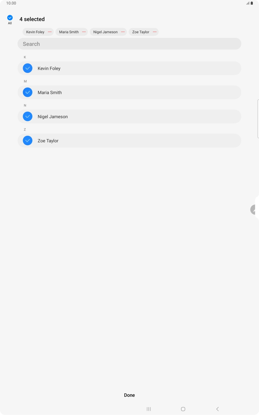 Press Done. Press Done.