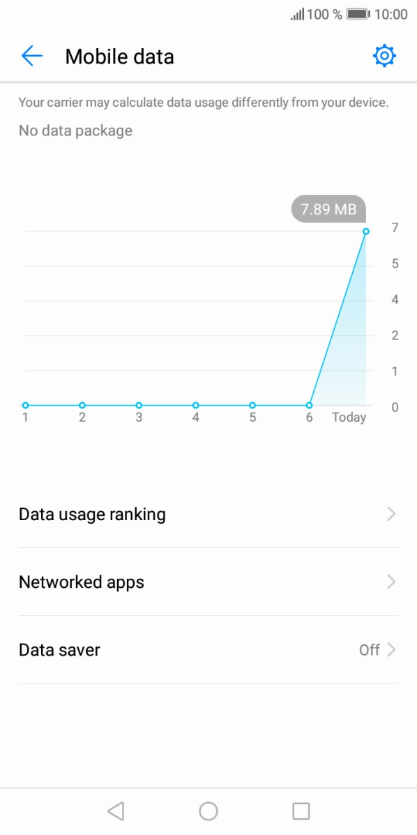 Press Networked apps.