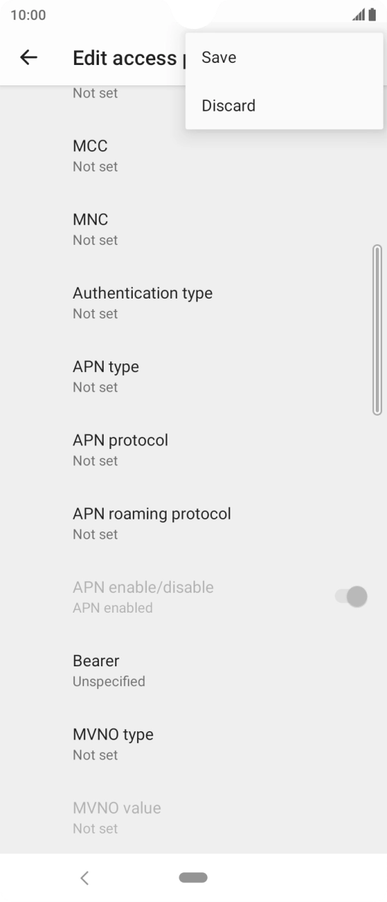 Press Save. Press Save.
