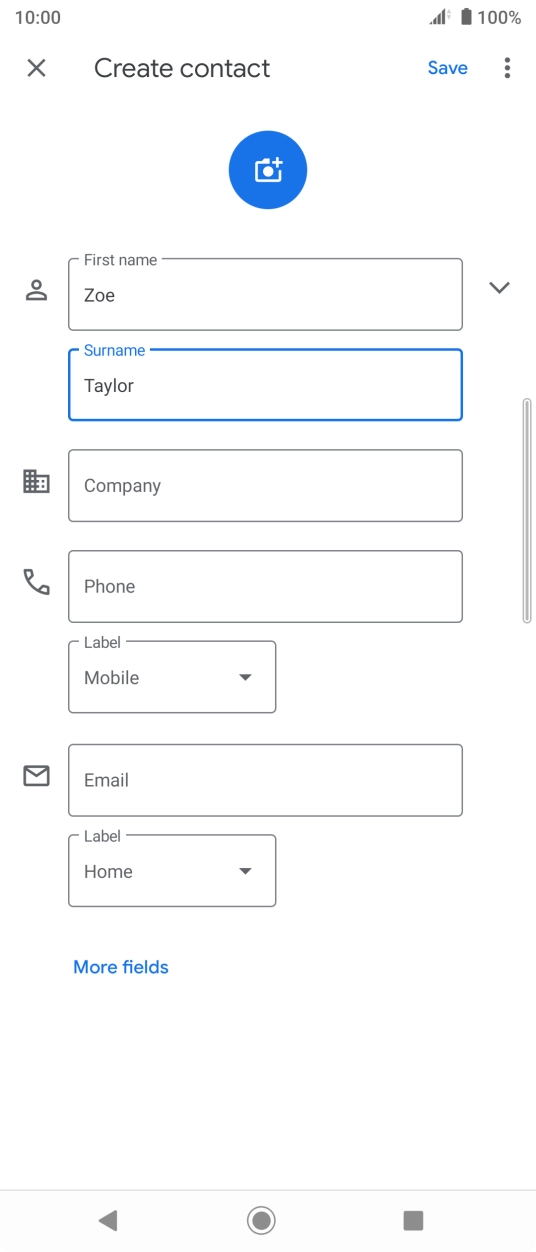 Press Phone and key in the phone number.