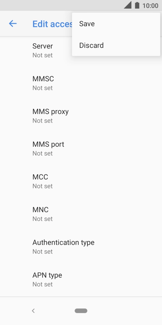 Press Save. Press Save.