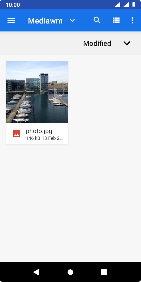 Press the required picture. Press the required picture.