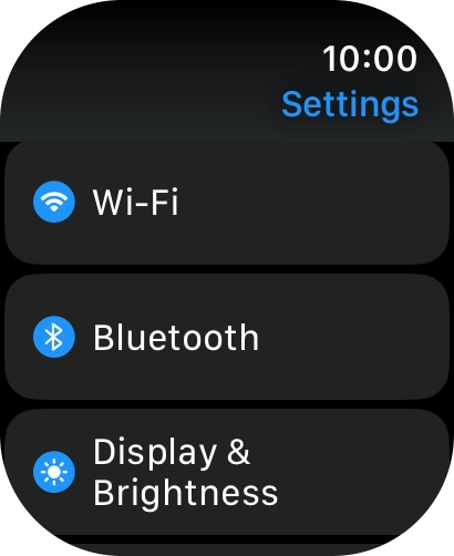 Press Bluetooth.