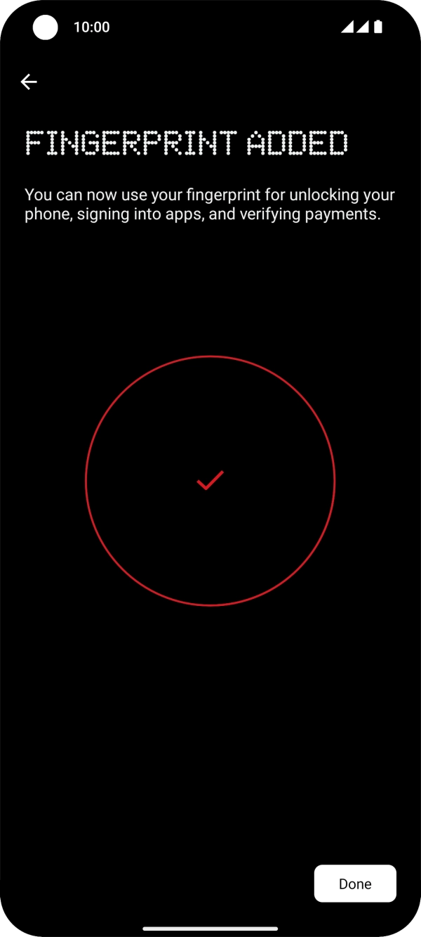 Press Done. Press Done.