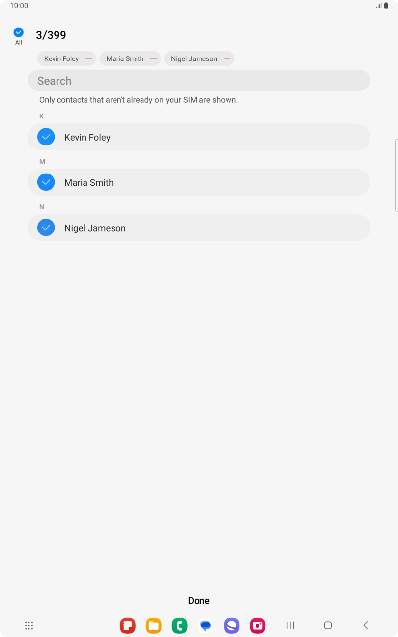 Press Done. Press Done.