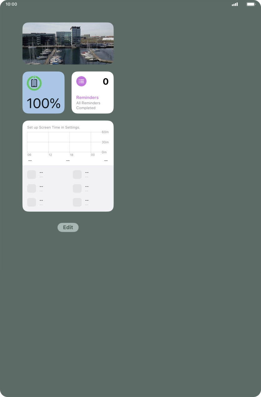 Press Edit. Press Edit.