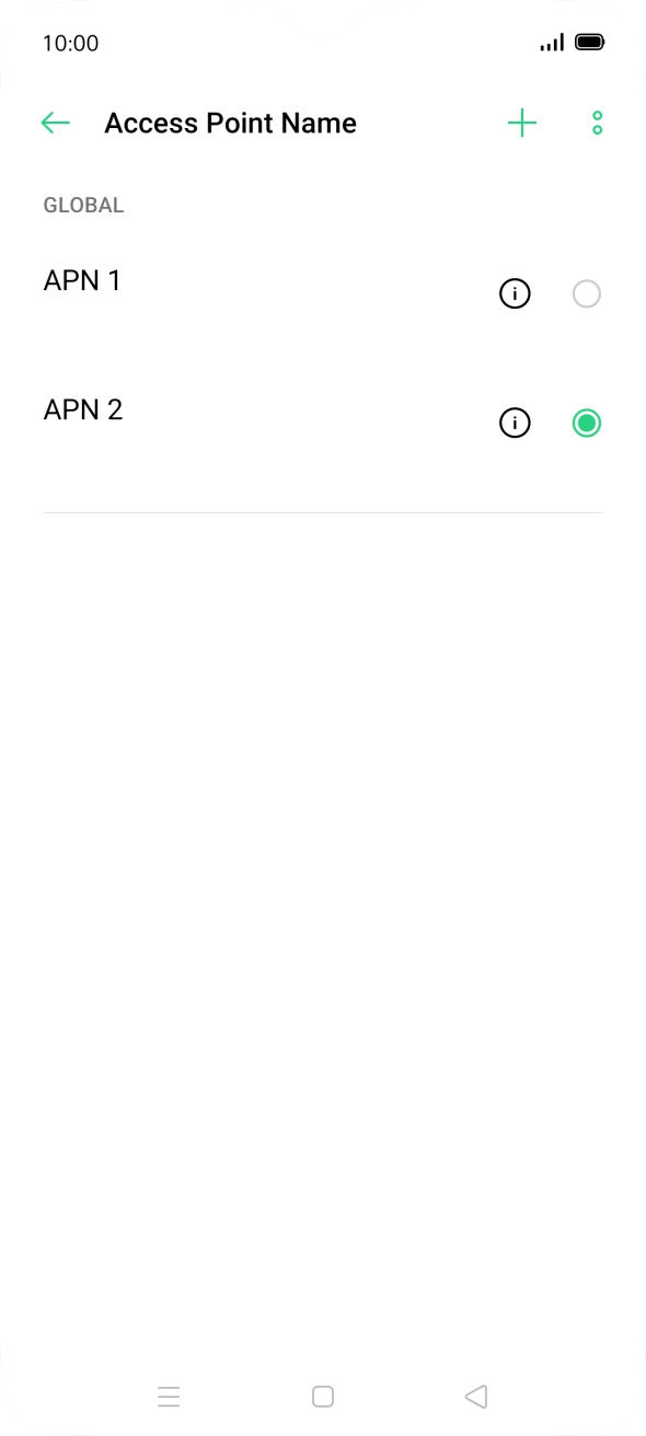 Press the Home key to return to the home screen. Press the Home key to return to the home screen.
