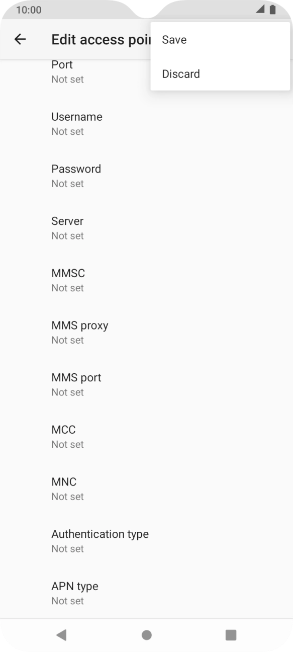 Press Save. Press Save.