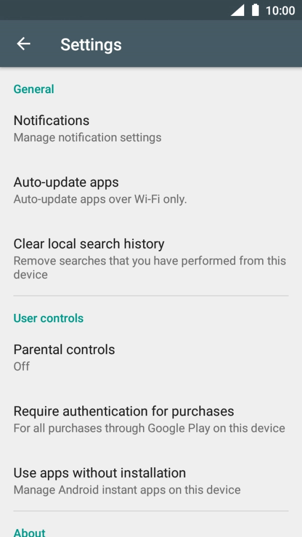 Press Auto-update apps. Press Auto-update apps.