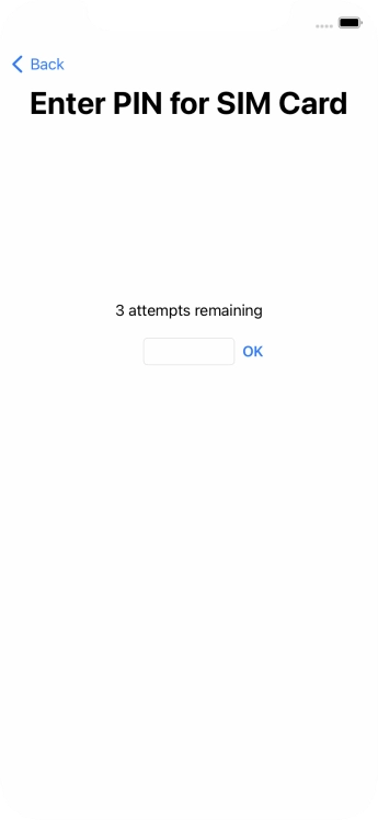 If your SIM is locked, key in your SIM PIN and press OK. The default SIM PIN is 0000. If your SIM is locked, key in your SIM PIN and press OK. The default SIM PIN is 0000.