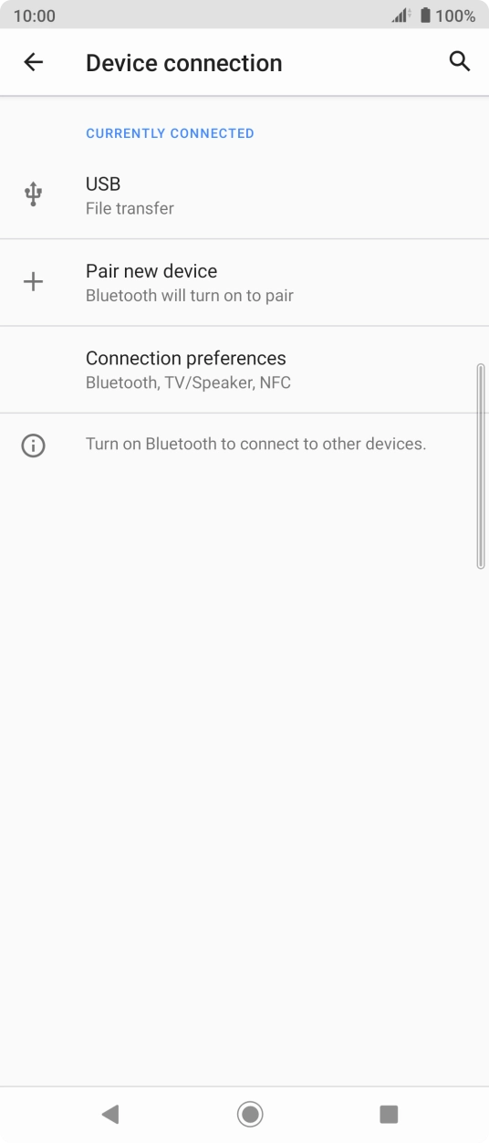 Press Pair new device.