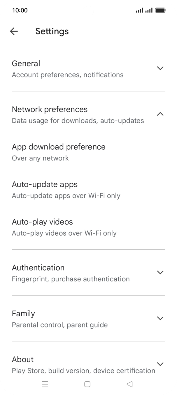 Press Auto-update apps.