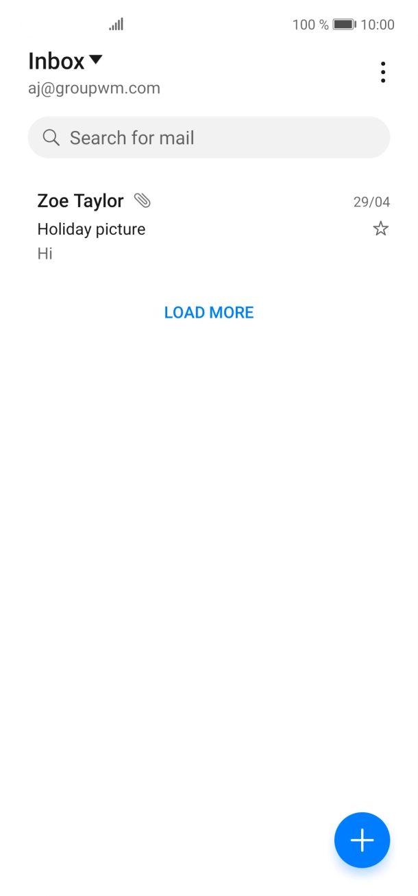 Press the menu icon. Press the menu icon.