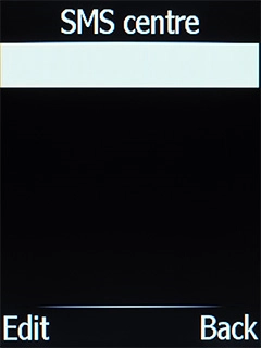 Press the Left selection key.