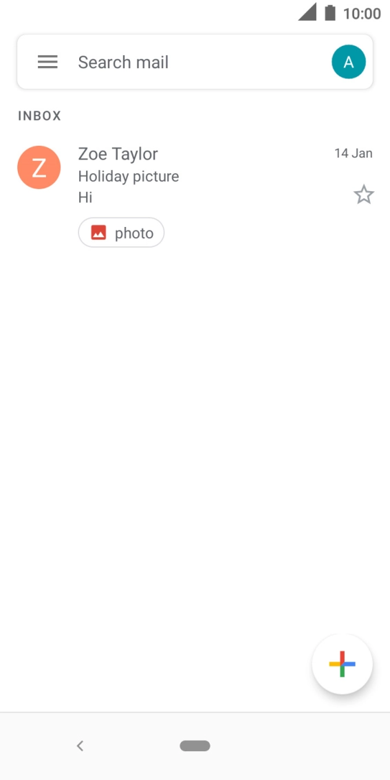 Press the profile icon. Press the profile icon.