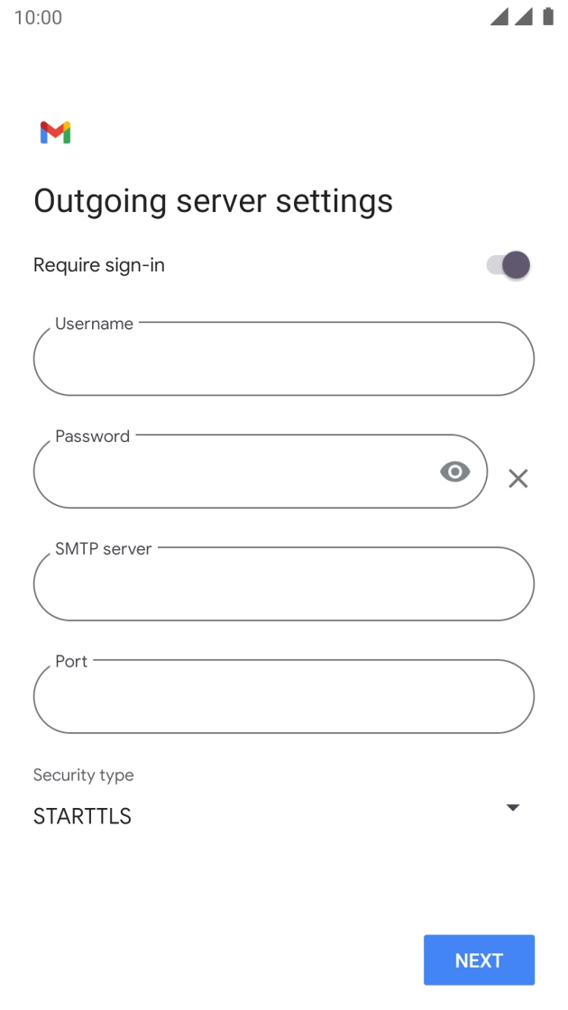 Press the indicator next to 'Require sign-in' to turn on the function. Press the indicator next to 'Require sign-in' to turn on the function.