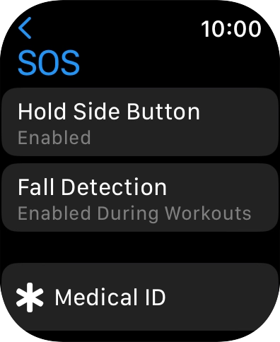 Press Fall Detection.