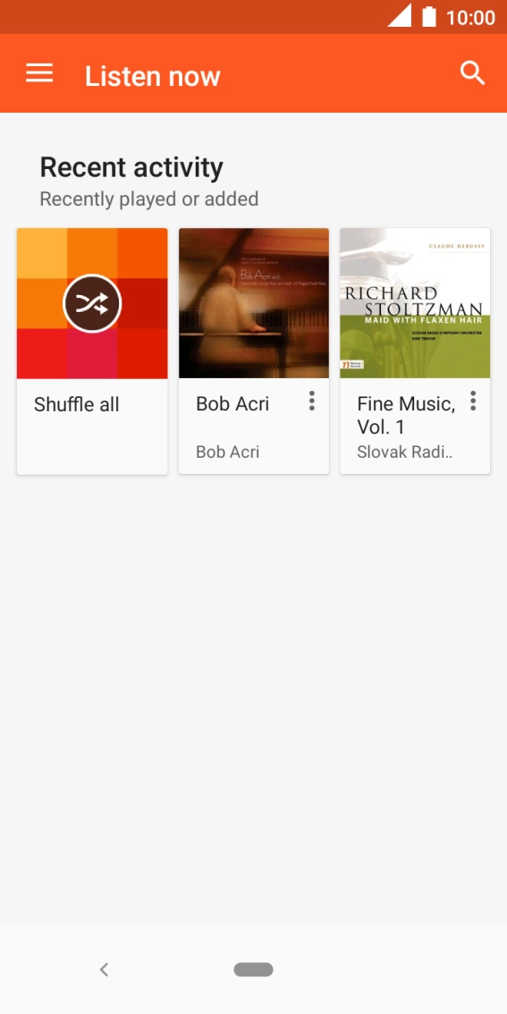 Slide your finger right starting from the left side of the screen. Slide your finger right starting from the left side of the screen.