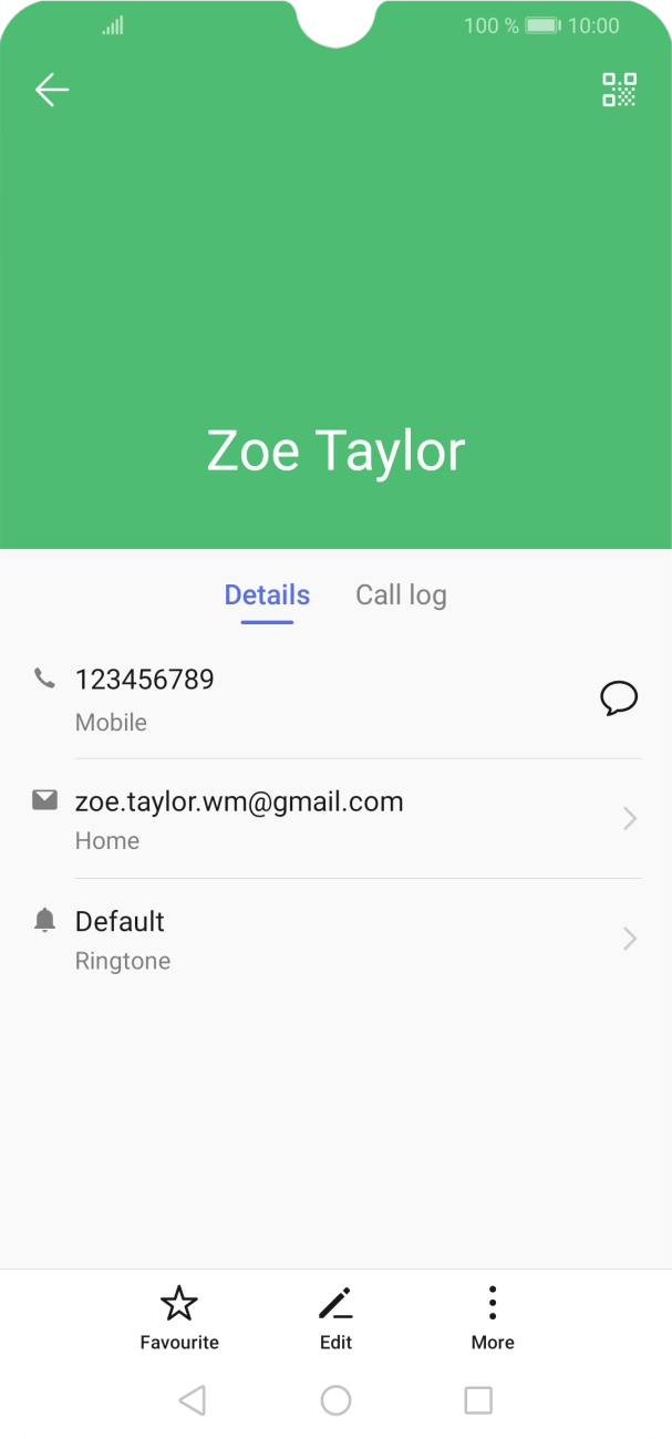 Press the required number.