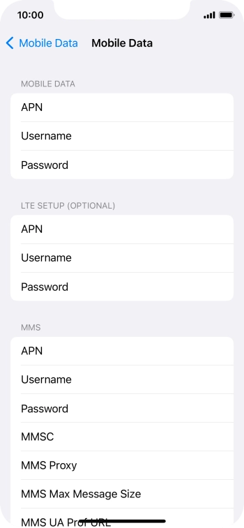 Press APN and key in wap.o2.co.uk.