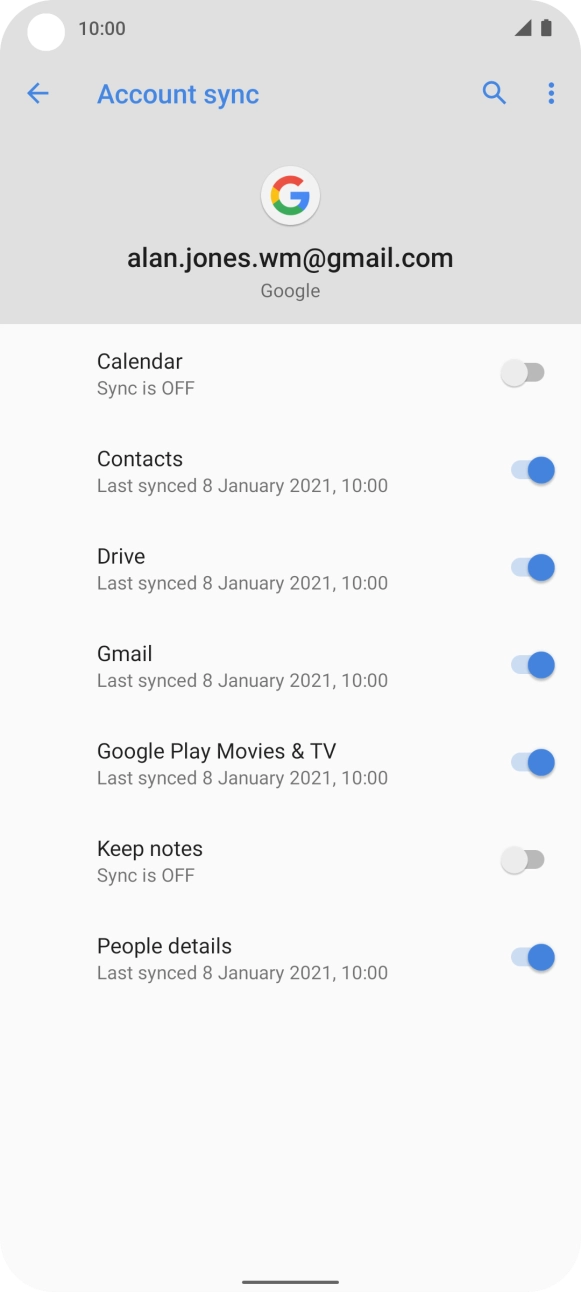 Slide your finger upwards starting from the bottom of the screen to return to the home screen.